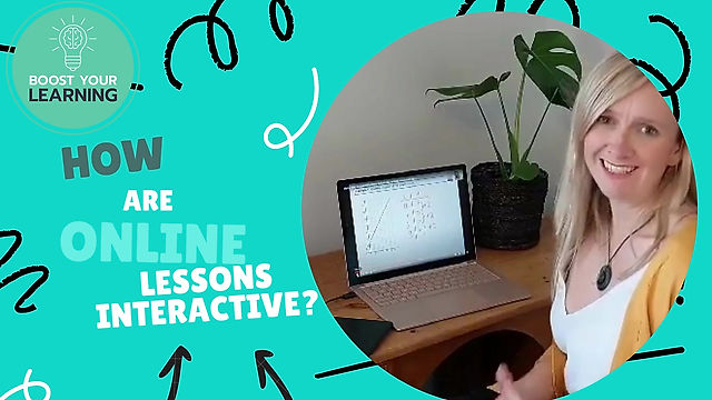 How online lessons are interactive